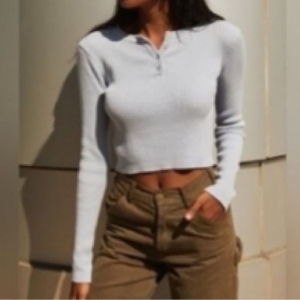 John Galt Delilah knit top